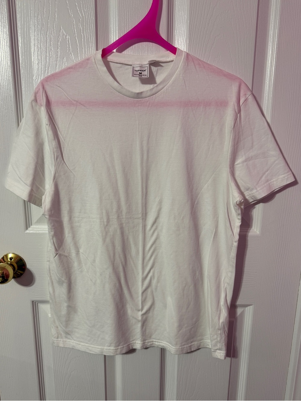 Topman White Short Sleeve Crew Tee